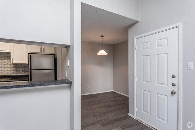 1BR, 1BA - 680SF Dining Room & Kitchen - The Haven