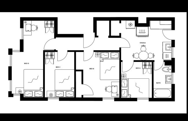 Building Photo - Room in Shared 4 bed/1 bath home
