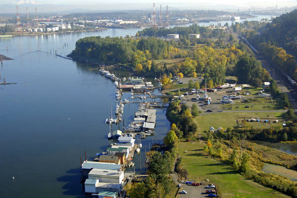 overview of location - 12902 NW Marina Way