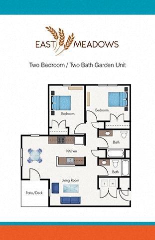 Floorplan - East Meadows Apartments