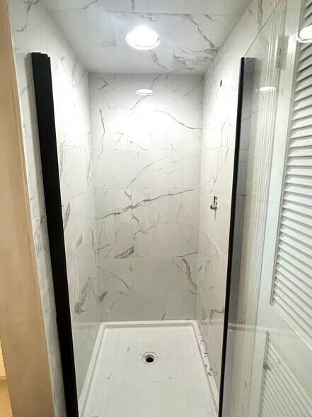 Newly tiled shower - 45 Augusta Dr