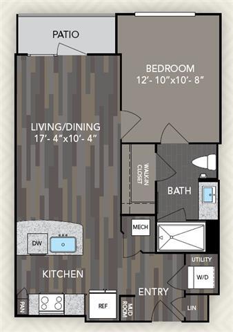 Floorplan - The Alden at Cedar Park