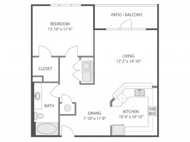 Floorplan - AMLI Quadrangle