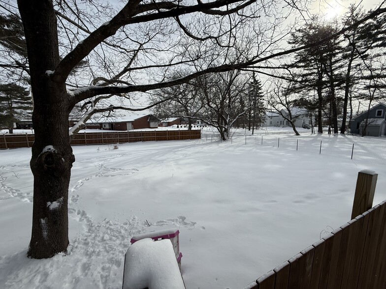 Fenced in backyard - 223 Pearl St