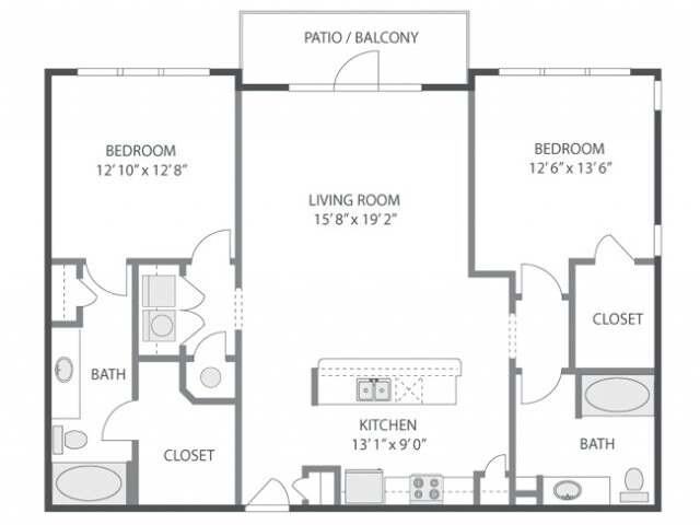Floorplan - AMLI Quadrangle