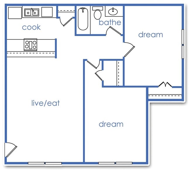 2BR/1BA - Barry Place