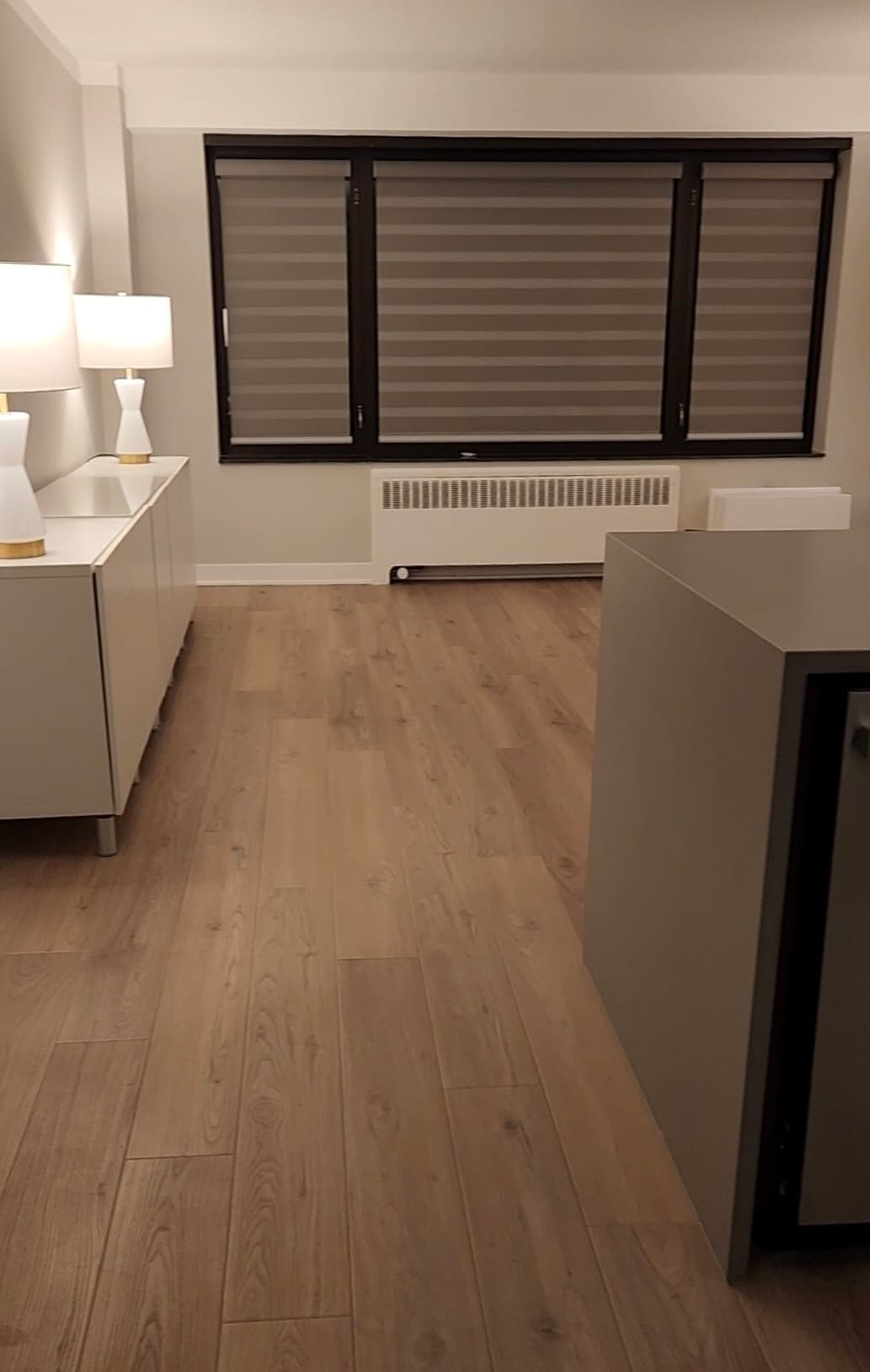 Engineered hardwood with cork substrate - 3100 N Lake Shore Dr