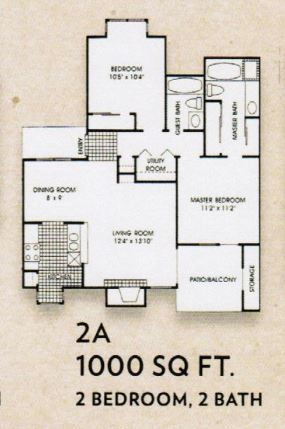 Floorplan - Santa Fe Condo Apartments