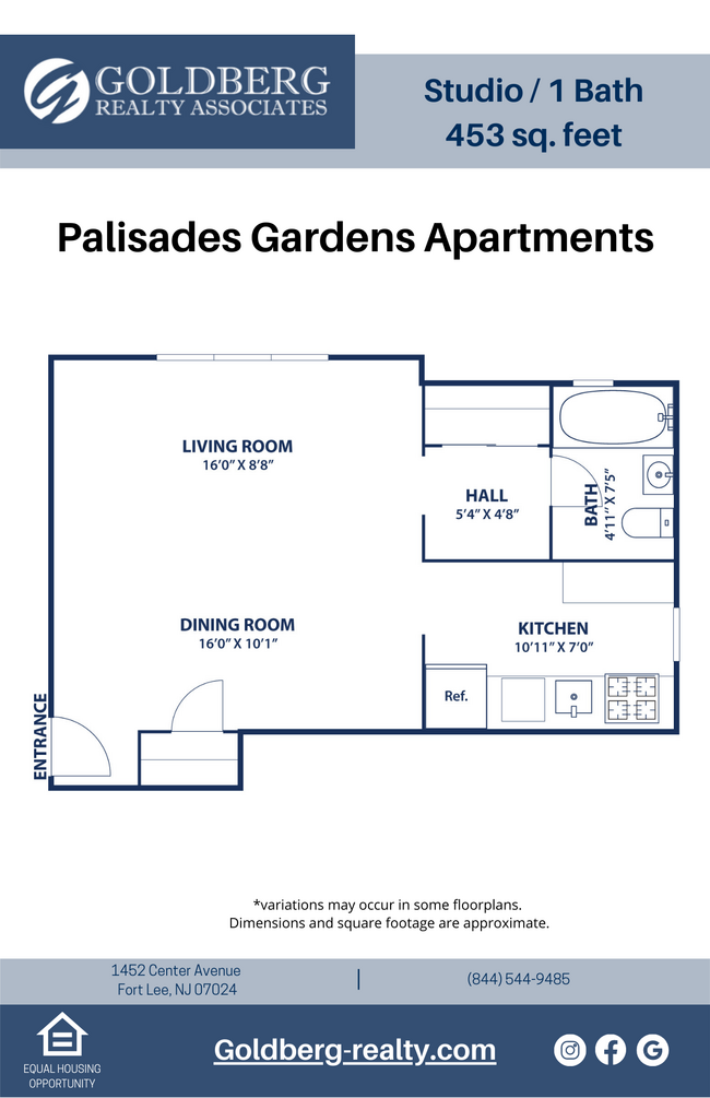 Floorplan - Palisade Gardens Apartments