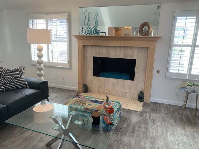 Living Room / TV Room / Fireplace - 7635 Draper Ave