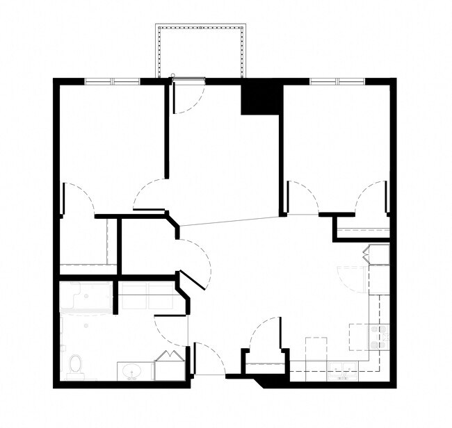 Floorplan - Coral North Apartments