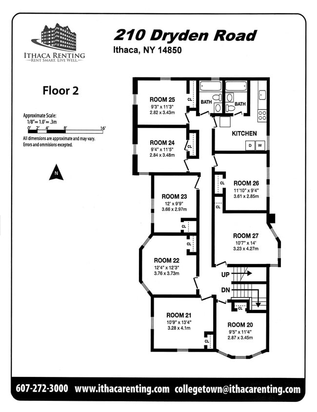 Floor 2 - 210 Dryden Rd