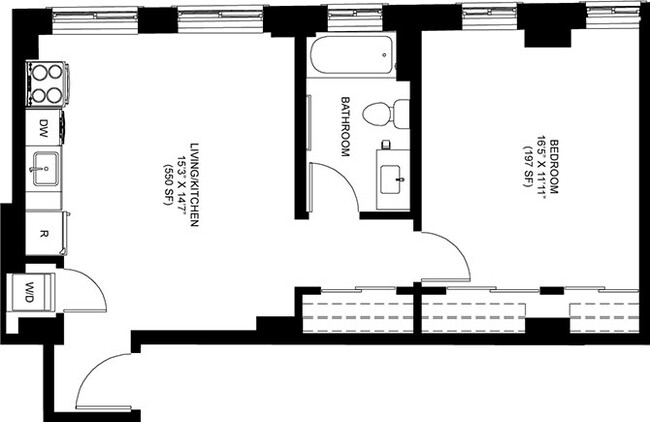 Floorplan - Park Heights by the Lake Apartments