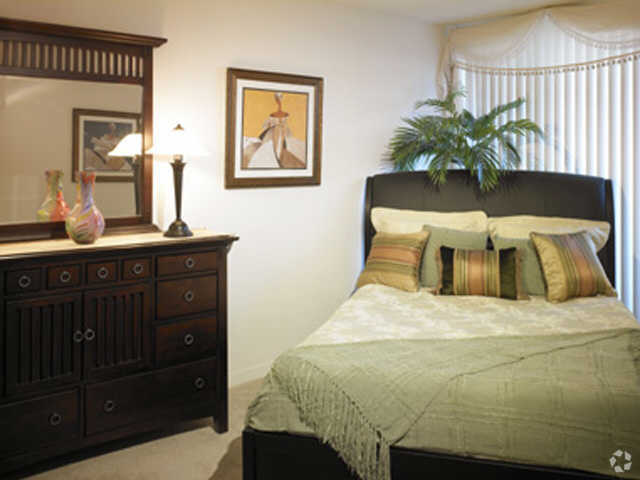 First Bedroom - Park Towers Apartments