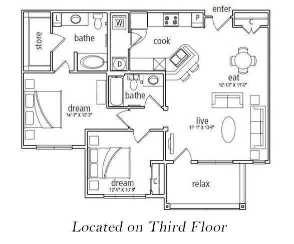 Floorplan - Mansions at Timberland