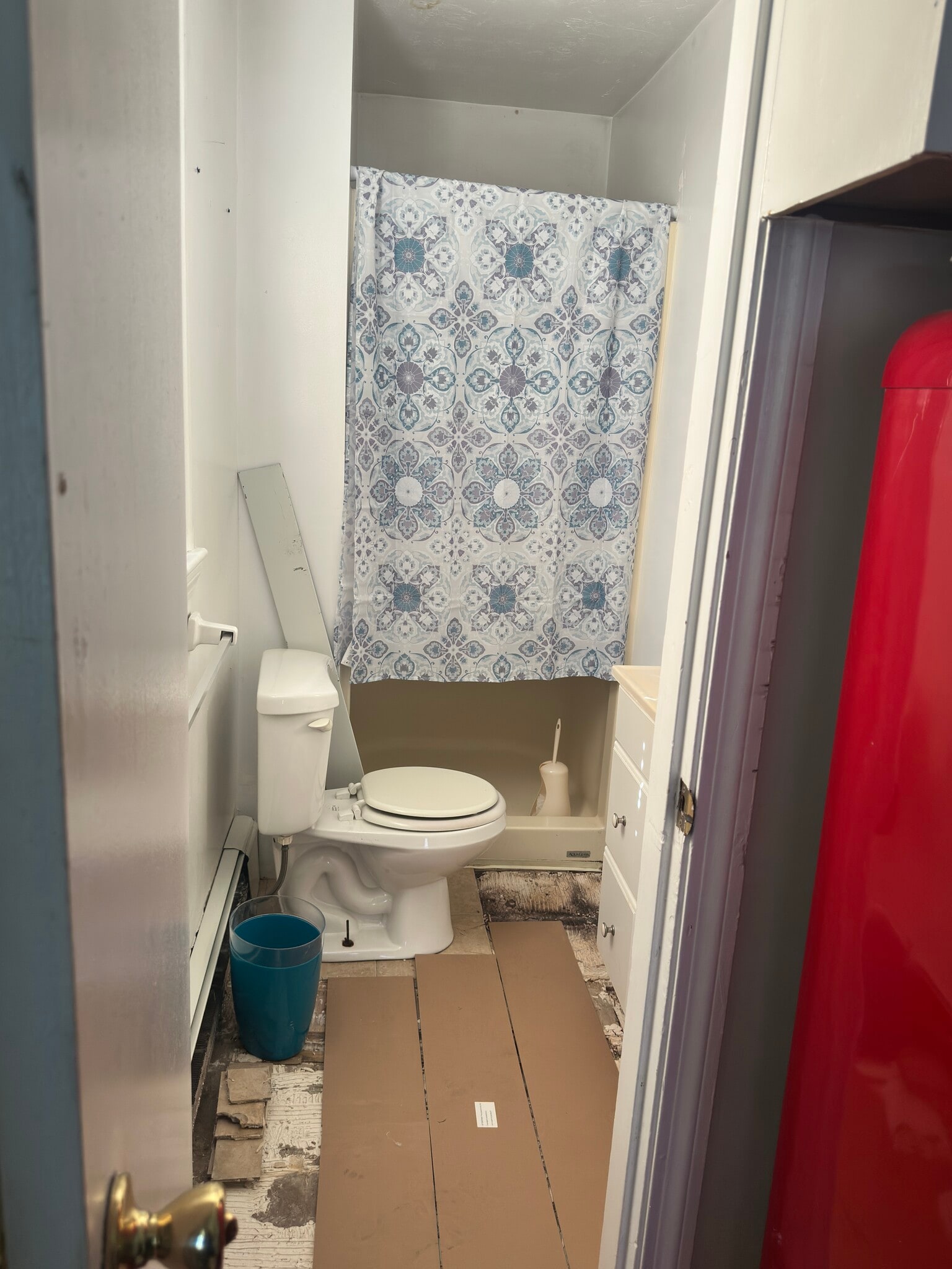bathroom under construction - 38 Howard St