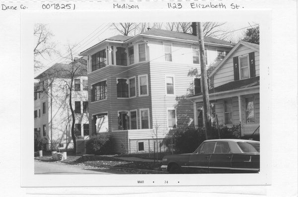 1970's Era photo of the building - 1123 Elizabeth St