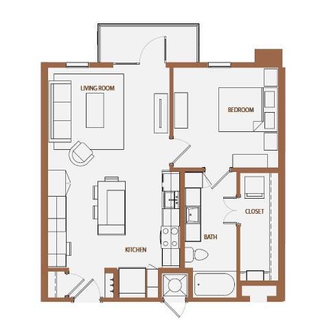 Floorplan - The Kelton at Clearfork