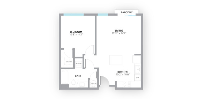 Floorplan - AMP Luxury Apartments