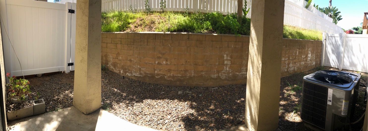 Fenced in back patio off master bedroom - 440 W Citracado Pkwy