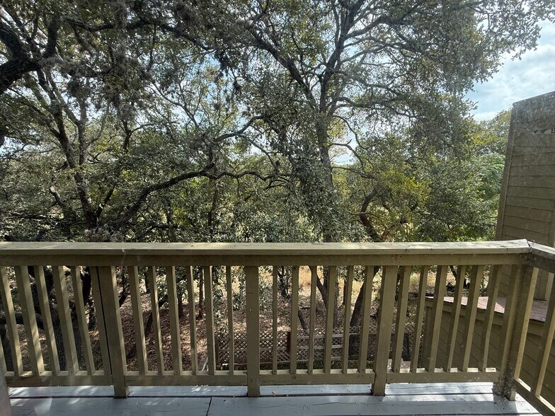 VIEW FROM MASTER BEDROOM BALCONY - 9314 Whisper Pt