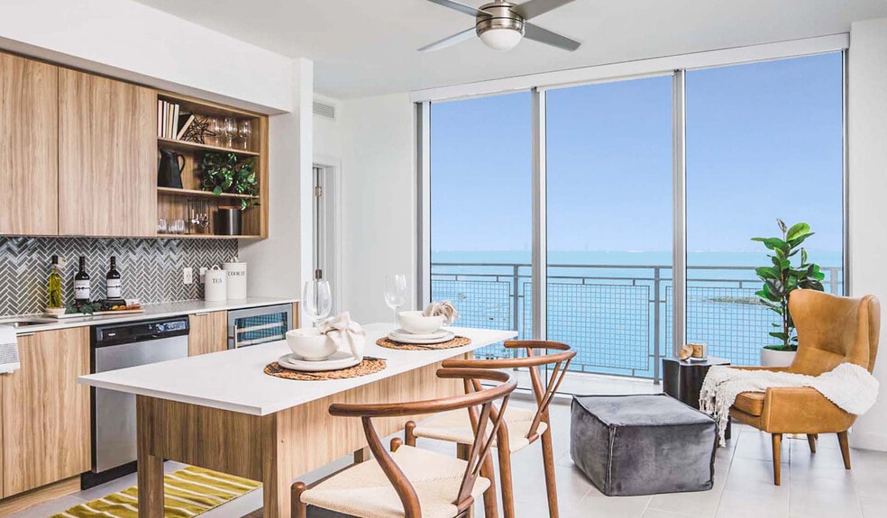 Gorgeous views and breakfast bars make every morning relaxing - The Watermarc at Biscayne Bay