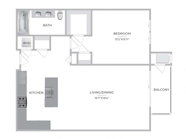 Floorplan - Barclay Chase Apartment Homes