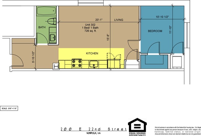 Floorplan - The Brightleaf Building