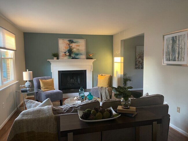 Liring Room with Dining Room to the right - 9705 Glen Ave