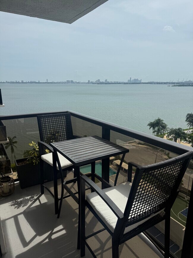 View from balcony - 600 NE 36th St