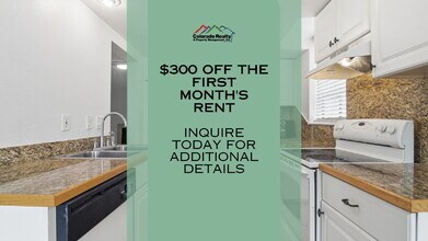 Building Photo - $1,440.95 with $300 off the first month's rent, 1 Bed - 1 Bath, Condo in Aurora with Washer and D...
