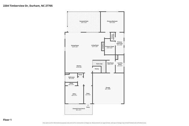 Building Photo - Beautiful  3-Bedroom Home with Loft, Screened Deck & Fenced Backyard – Convenient to Duke Univers...