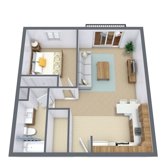 Floorplan - Ashbury Apartment Community