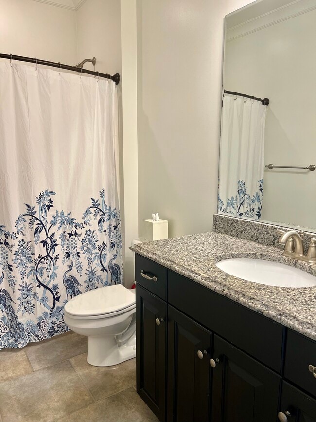 Hall Full Bathroom with tub shower - 9403 Delphinium St