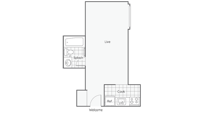 Floorplan - Maurice Dear Apartments