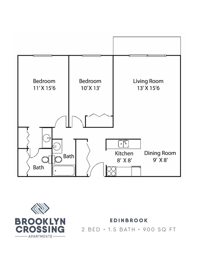 Floorplan - Brooklyn Crossing (Formerly Earle Brown Fa...