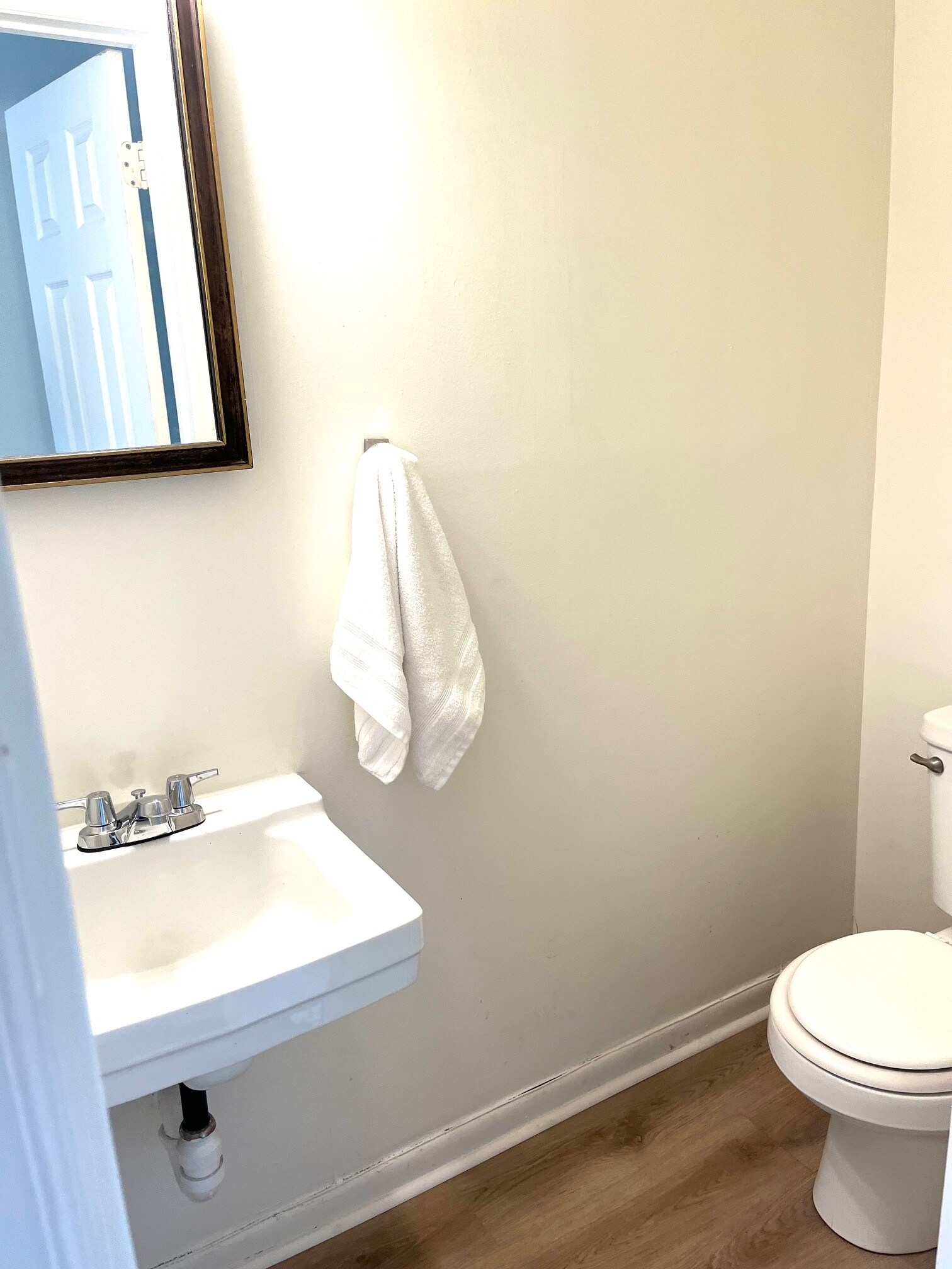 Downstairs Powder room - 4520 Central Ave