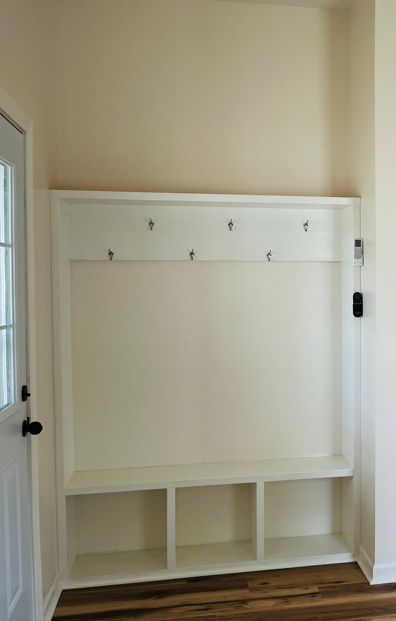 Side A coat rack - 900 Elm St