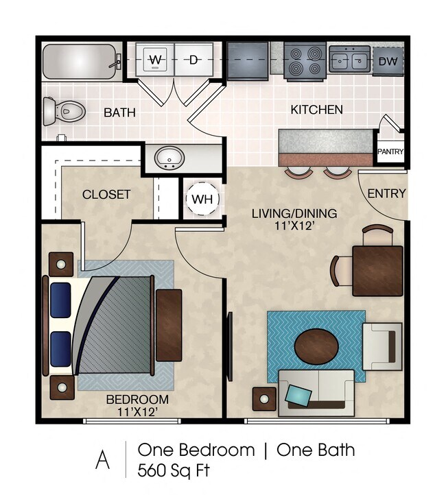 Floorplan - Waters at Elm Creek