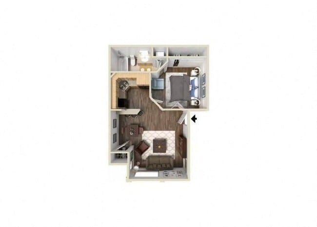 Floorplan - The Met Las Vegas