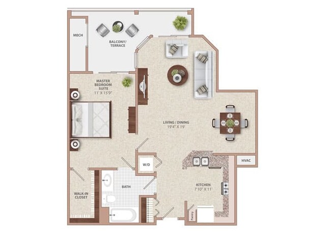 Floorplan - The Village of Churchills Choice