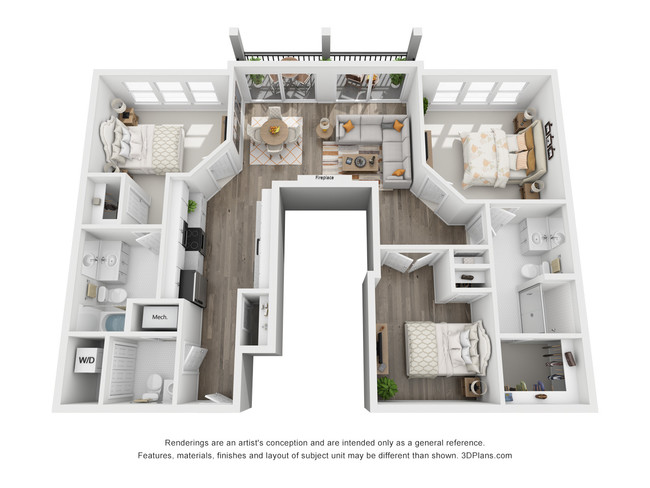 Floorplan - Excelsior Park Apartments