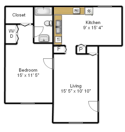 Unit 12 - New Castle Apartments