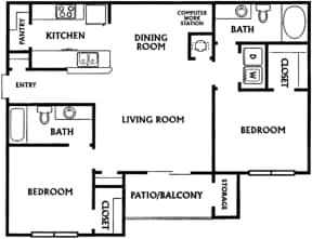 Floorplan - Mainstreet at Conyers