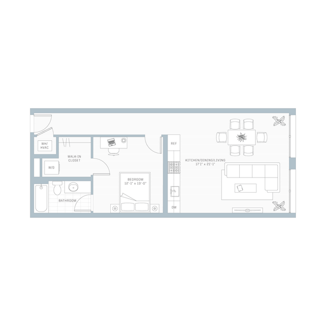 Floorplan - Lofts at Abrams Fixtures