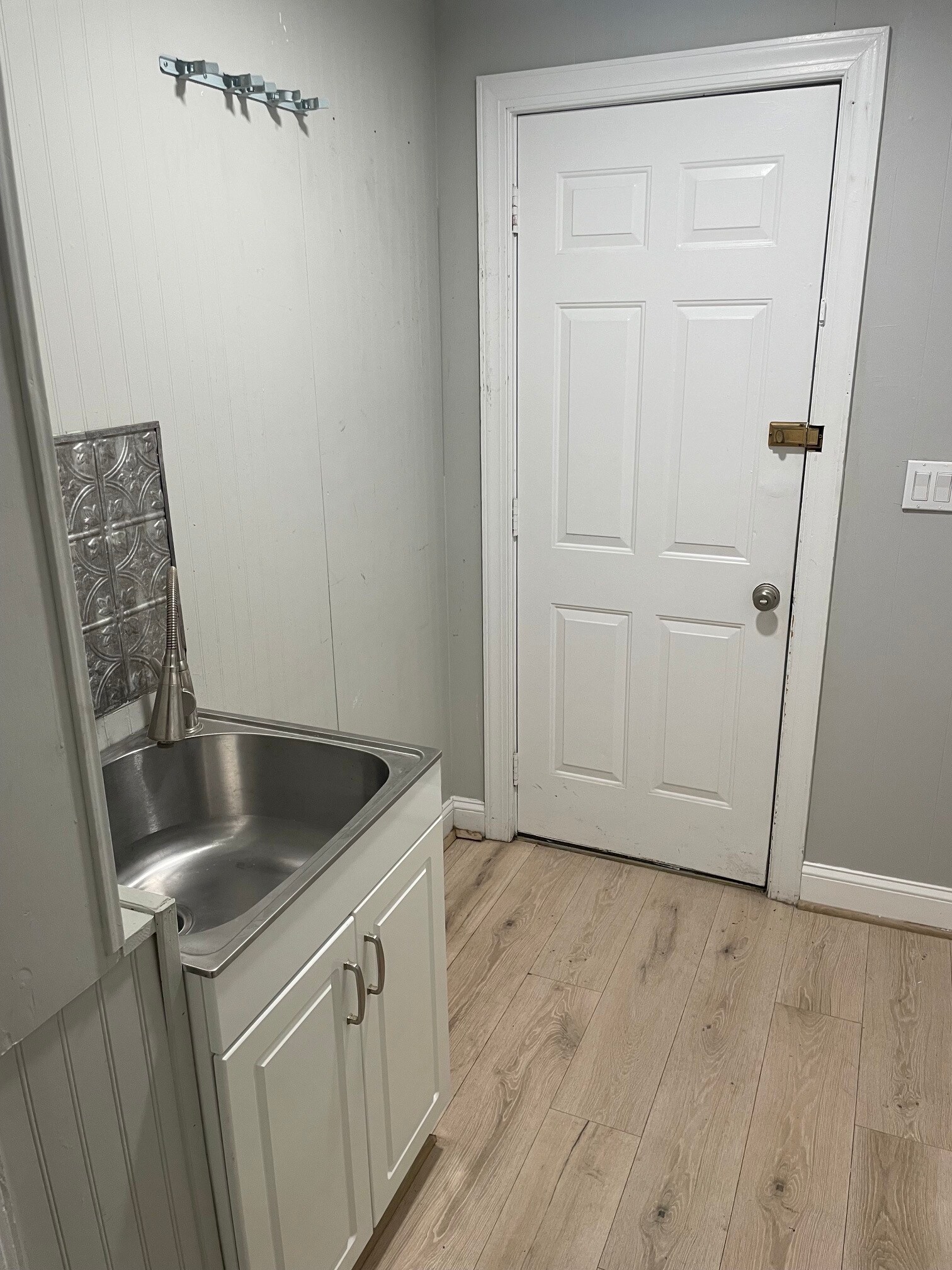 Back door - half bath and laundry areas - 412 Market St
