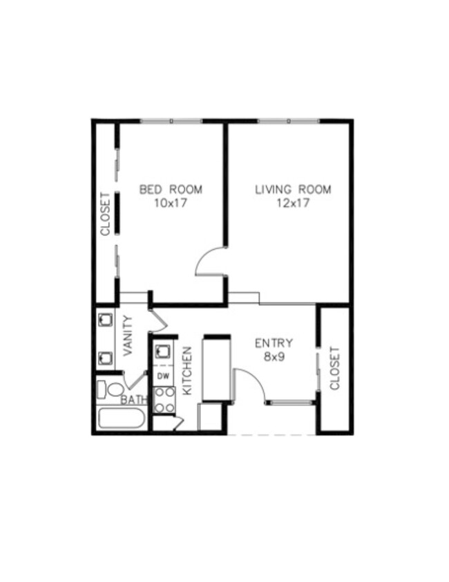 Floorplan - Prescott Luxury Apartments