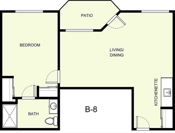 Floorplan - Asher Point Independent Living of Mobile