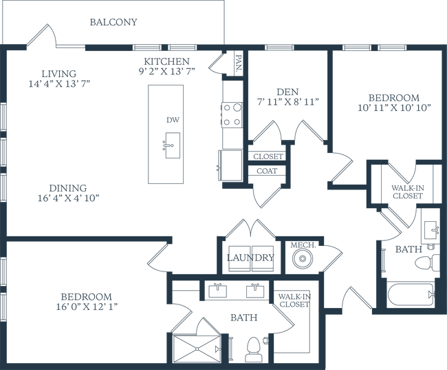 Floorplan - Artana at Brooks