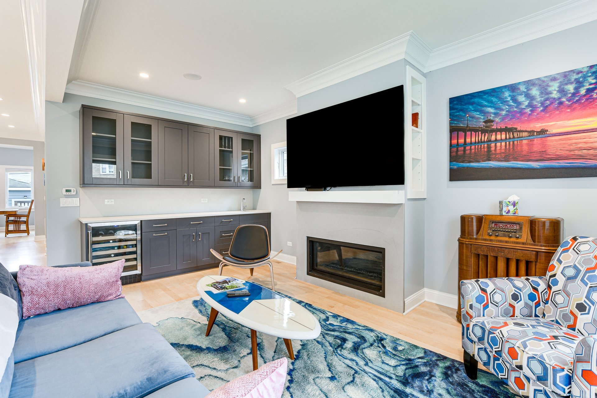 Living room - 4727 N Kiona Ave